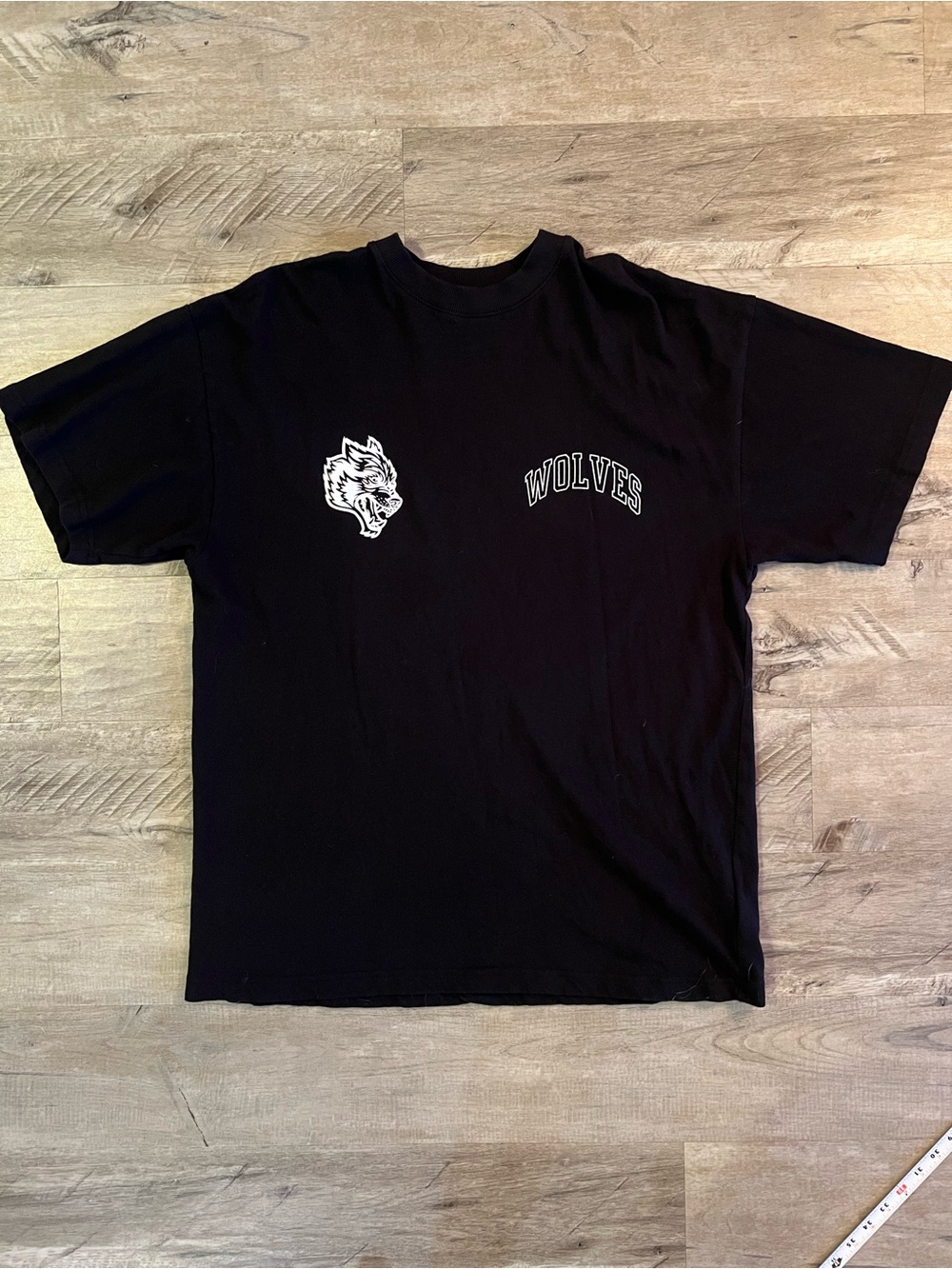 Darc Sport Wolves Club Men's Black Short Sleeve T-Shirt Medium